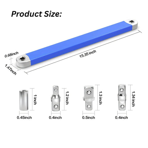 Planatex low-profile wrench body fits crowded spaces for precise torque