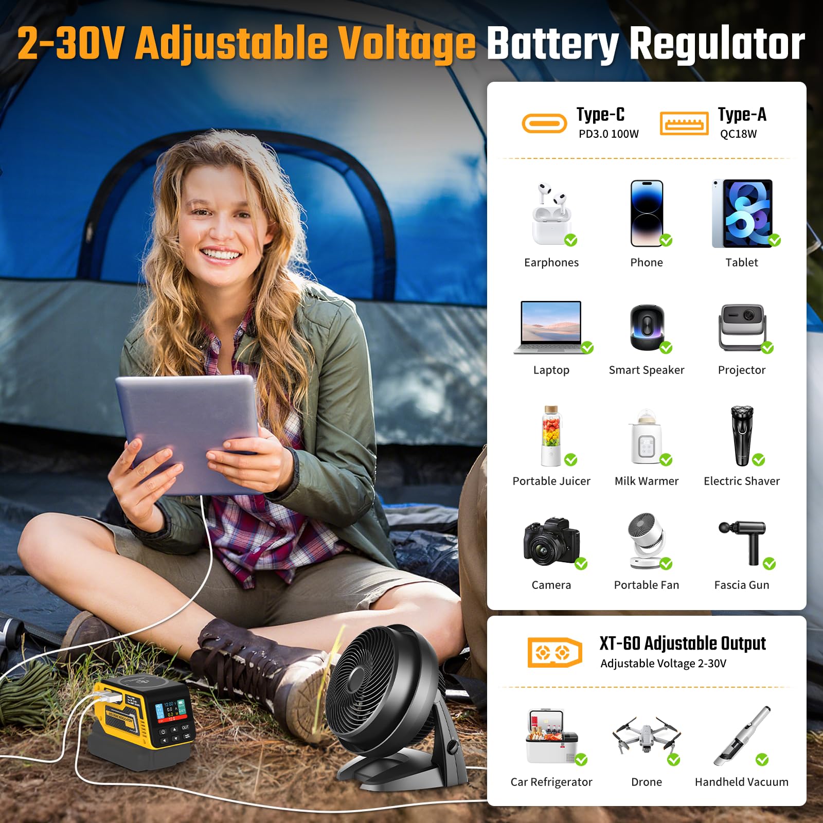 PlantPalGear 1.9-inch LCD displays live voltage and temperature