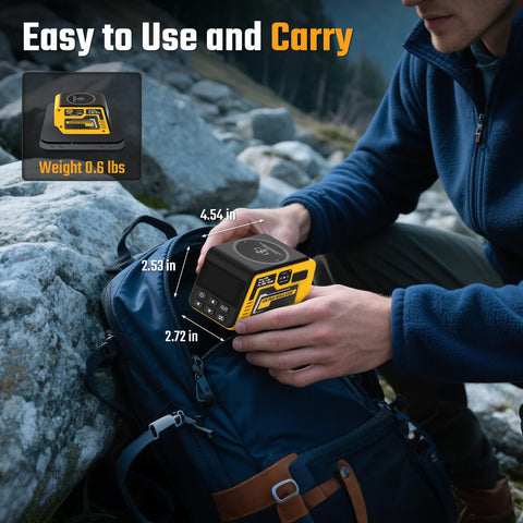 PlantPalGear compatibility with Dewalt 18V/20V batteries shown
