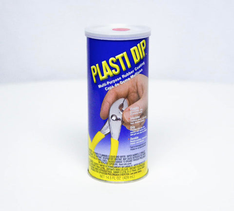 Plasti Dip Red 14.5oz can for dip-in coating, enhancing grip and durability.