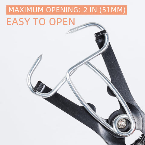 PLATATO close-up shows the strong steel construction and ergonomic handles.