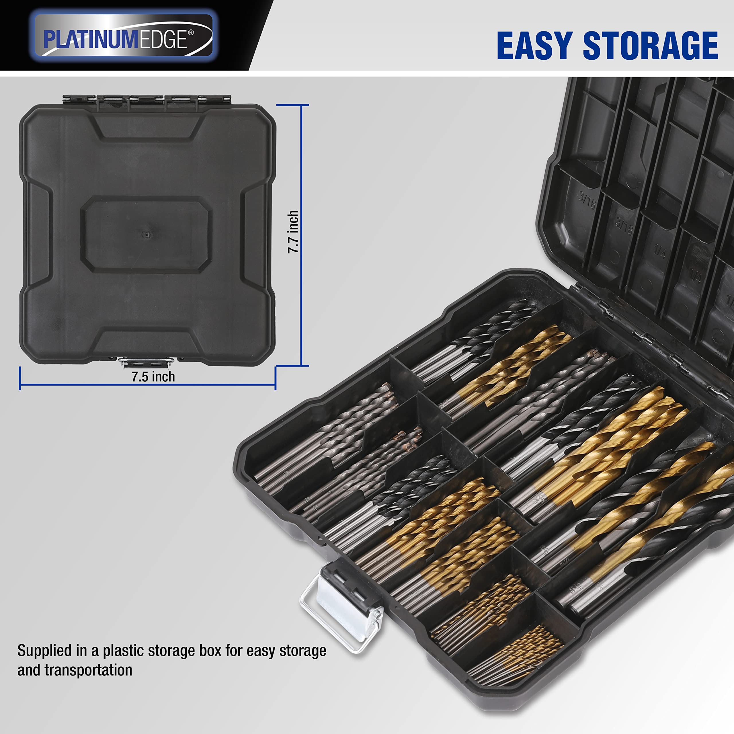 PLATINUMEDGE versatile bits for woodworking and metalworking tasks