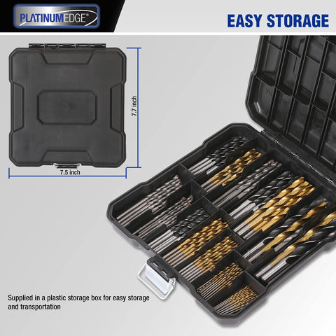 PLATINUMEDGE versatile bits for woodworking and metalworking tasks