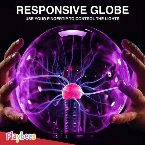 Playbees Plasma Ball educational demos spark curiosity through electromagnetic visuals
