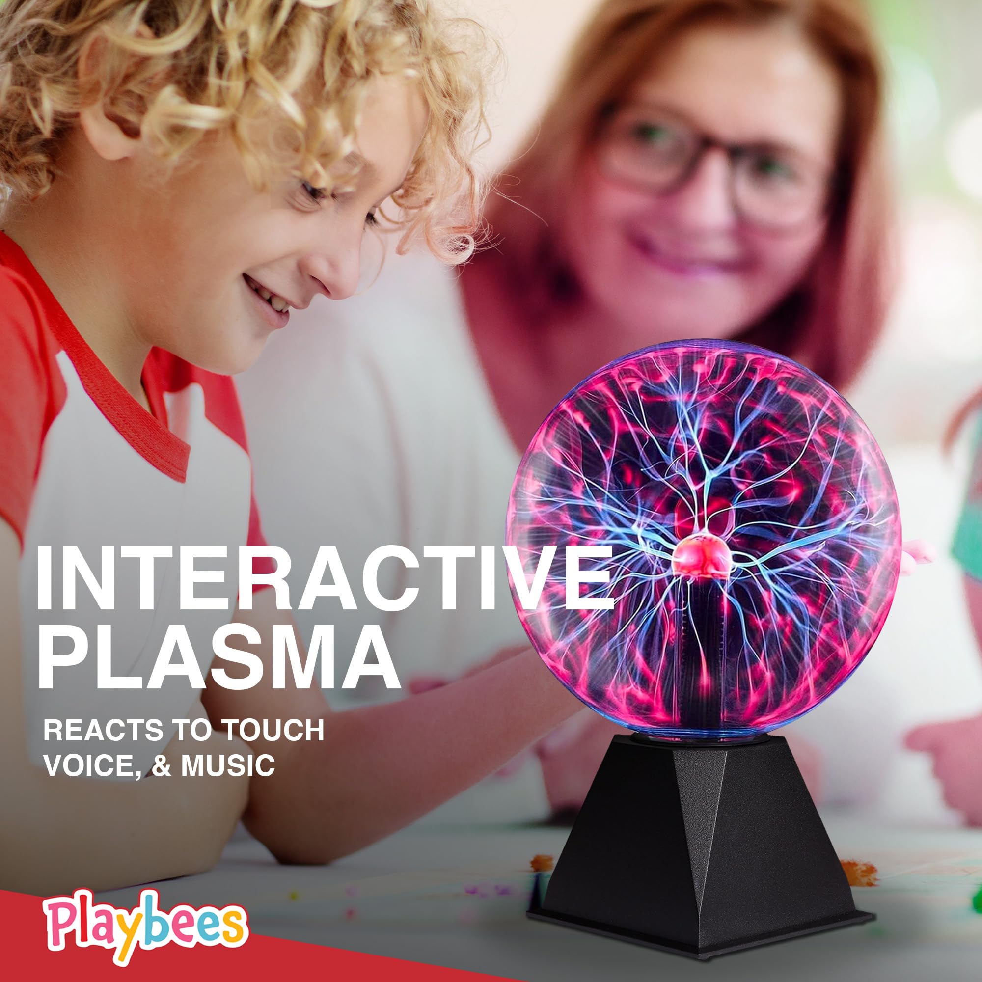Playbees plasma ball is ideal for parties, STEM demos, and events.