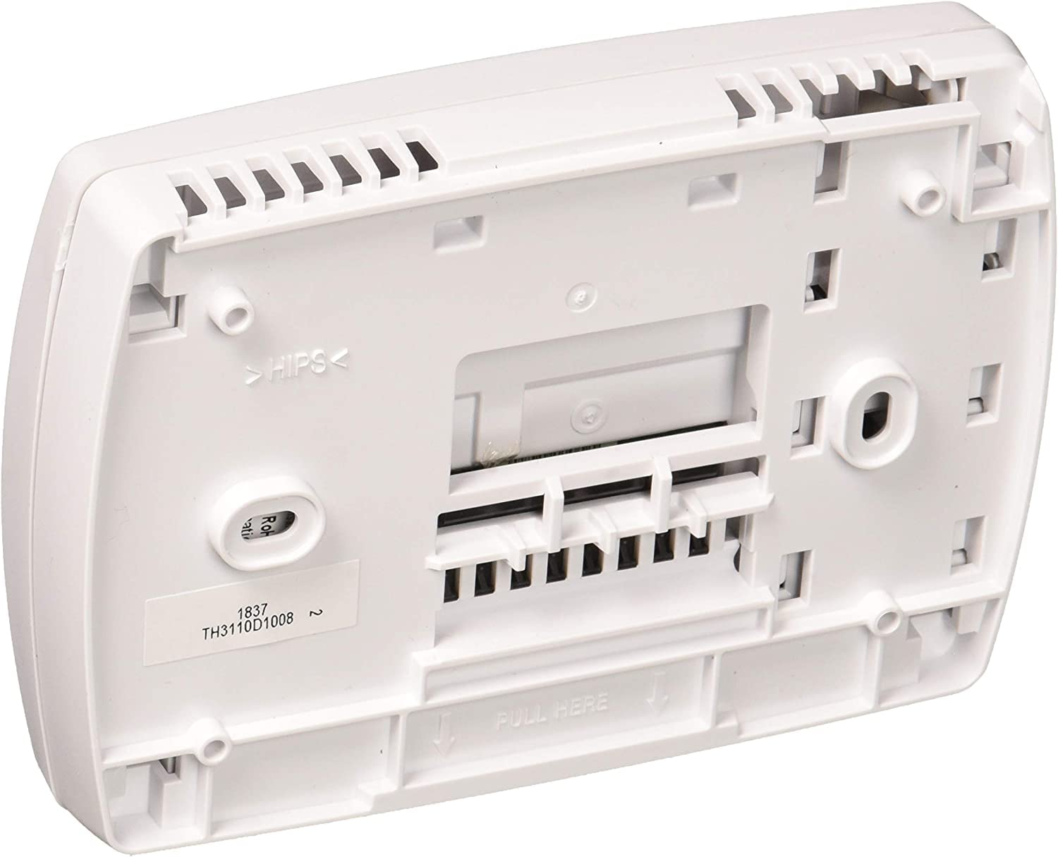 Playhardest backlit display aids night-time temperature checks.