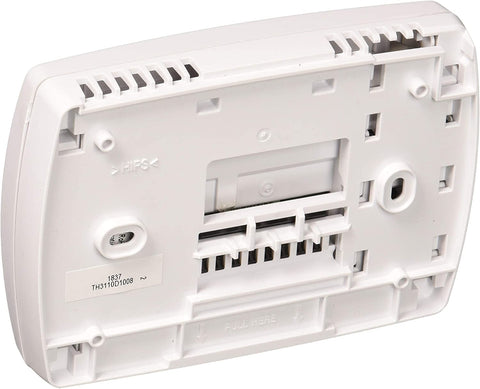 Playhardest backlit display aids night-time temperature checks.