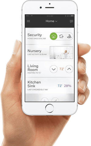 Playhardest VisionPRO 8000 remote control via Total Connect Comfort app.