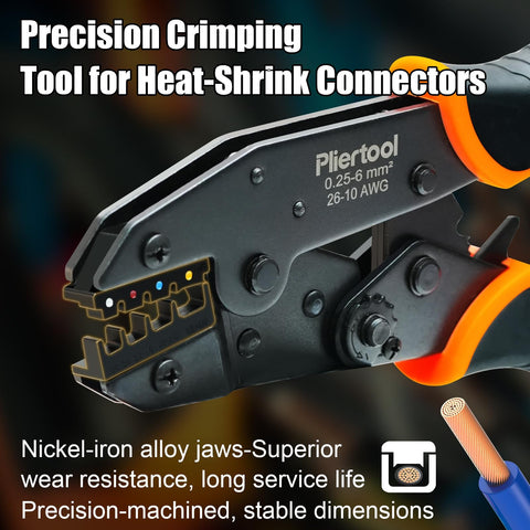 Pliertool ergonomic grip crimping tool designed for comfort during long tasks