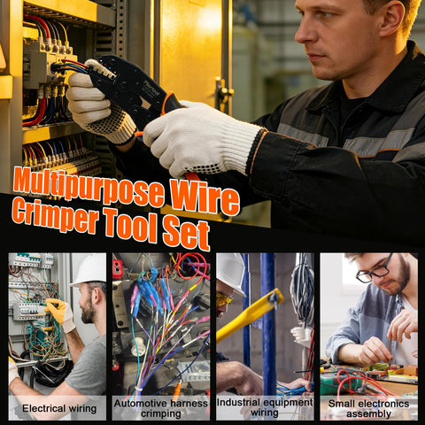 Pliertool heat shrink compatible tool supporting durable electrical connections