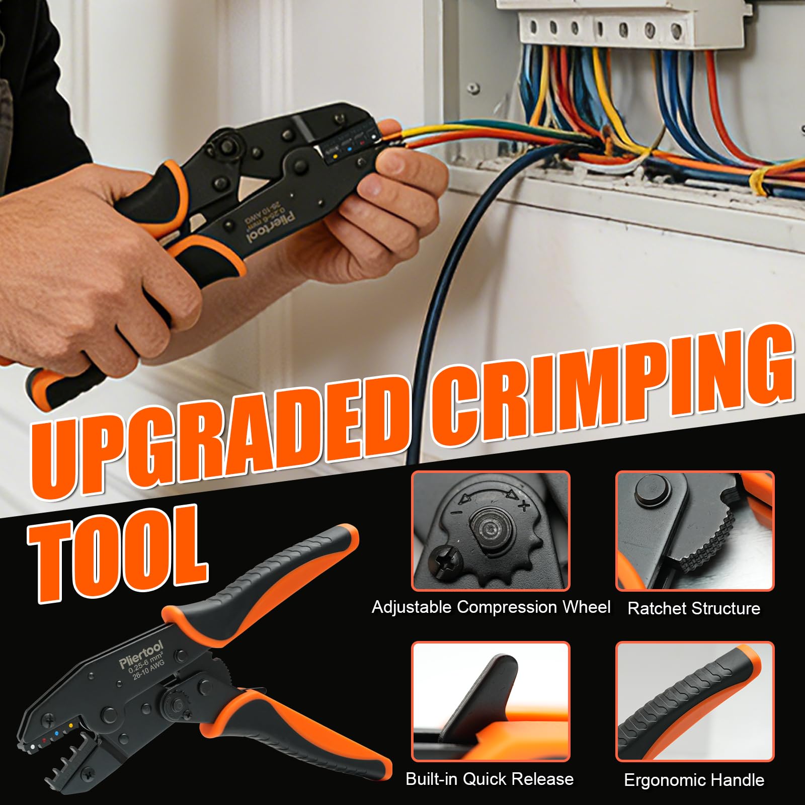 Pliertool versatile tool suitable for home appliance repairs and general wiring