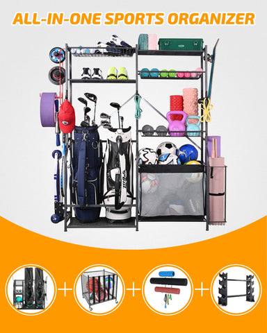 PLKOW ball organizer stores golf balls neatly for quick practice.