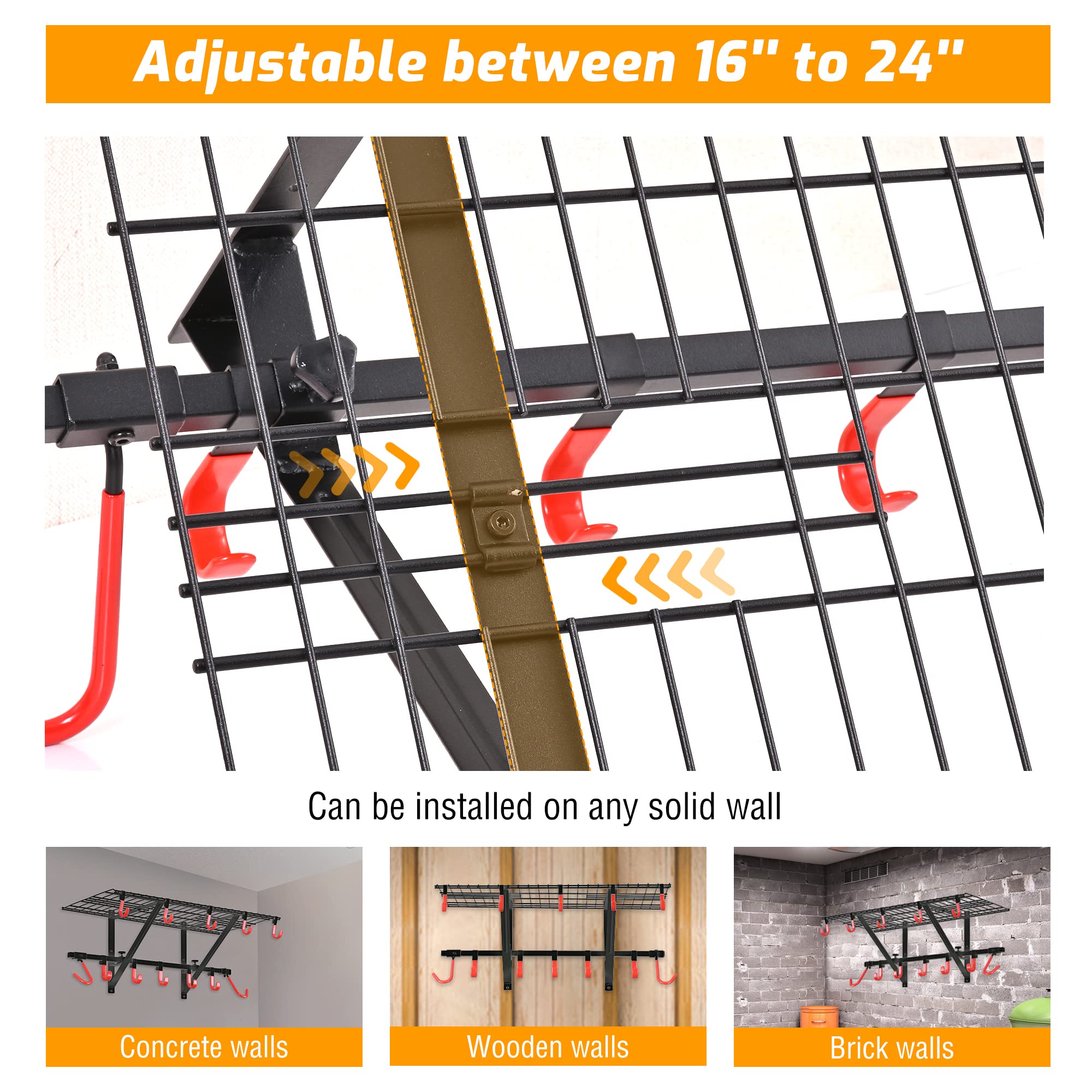 PLKOW movable bike hanger protecting bike finishes during repositioning