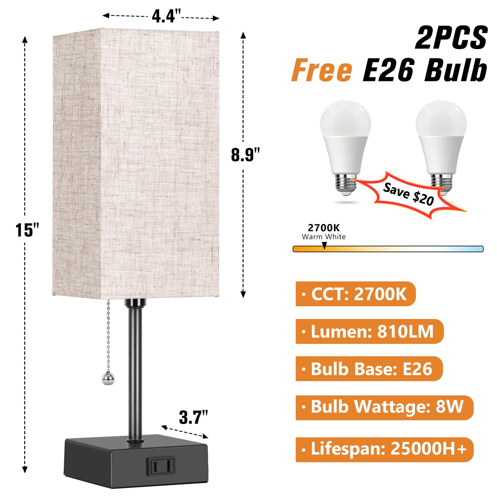 PLMMY solid metal base for reliable stability.