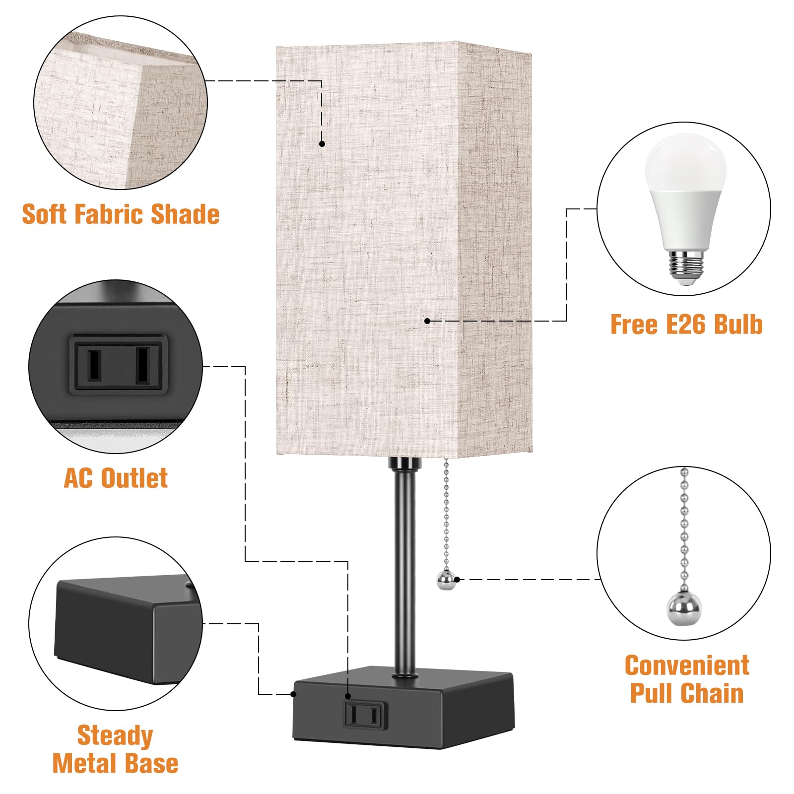 PLMMY modern minimalist decor suits bedroom, study, or office.