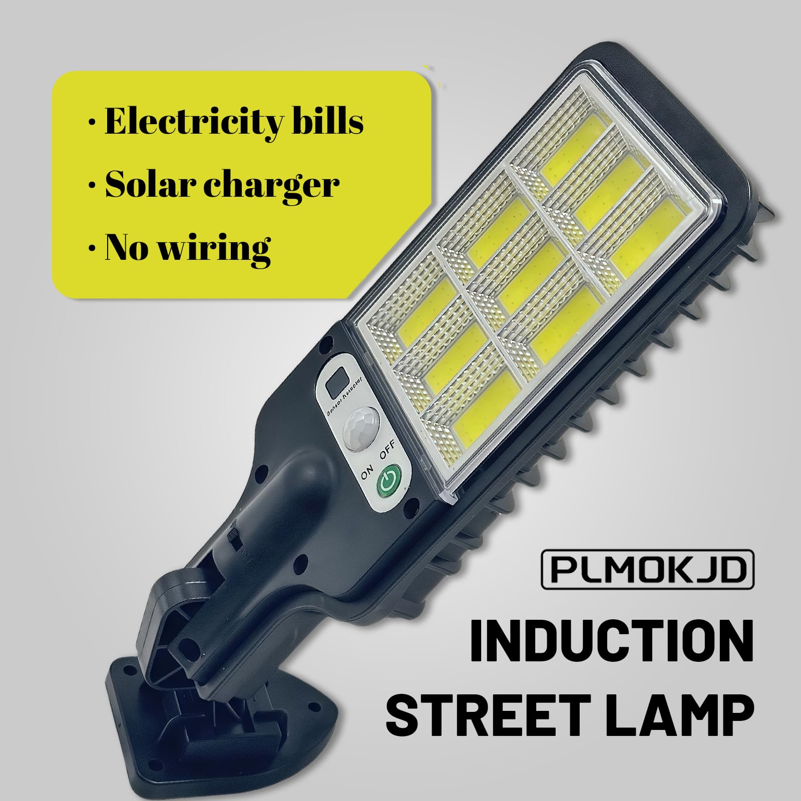 PLMOKJD energy-saving yard light reduces daytime electricity use.