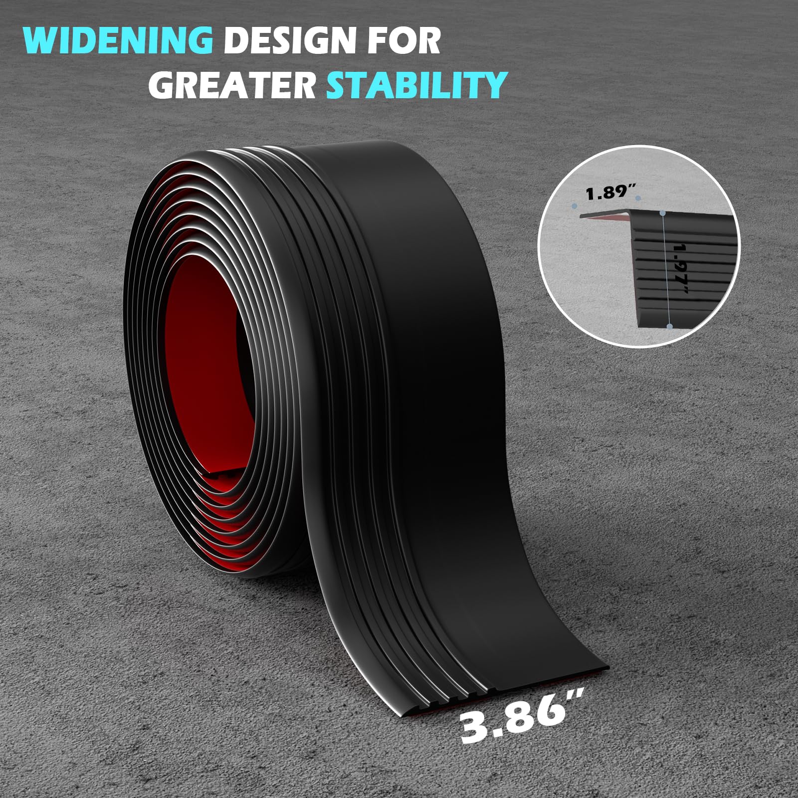 Pluden indoor-outdoor stair edge protector suits homes, schools, and hospitals.