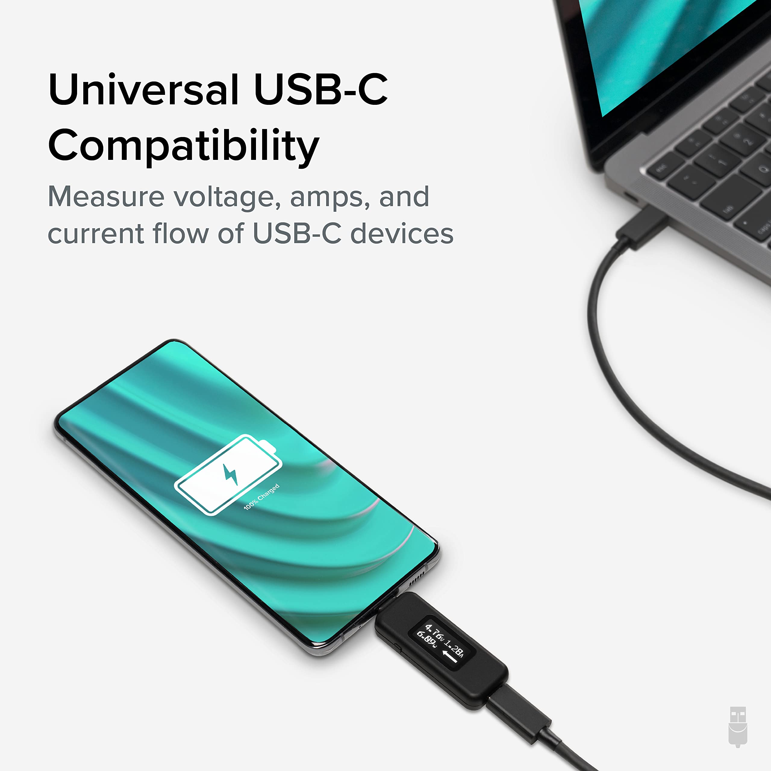 Reinforced USB‑C connections on the Plugable power meter for durable testing