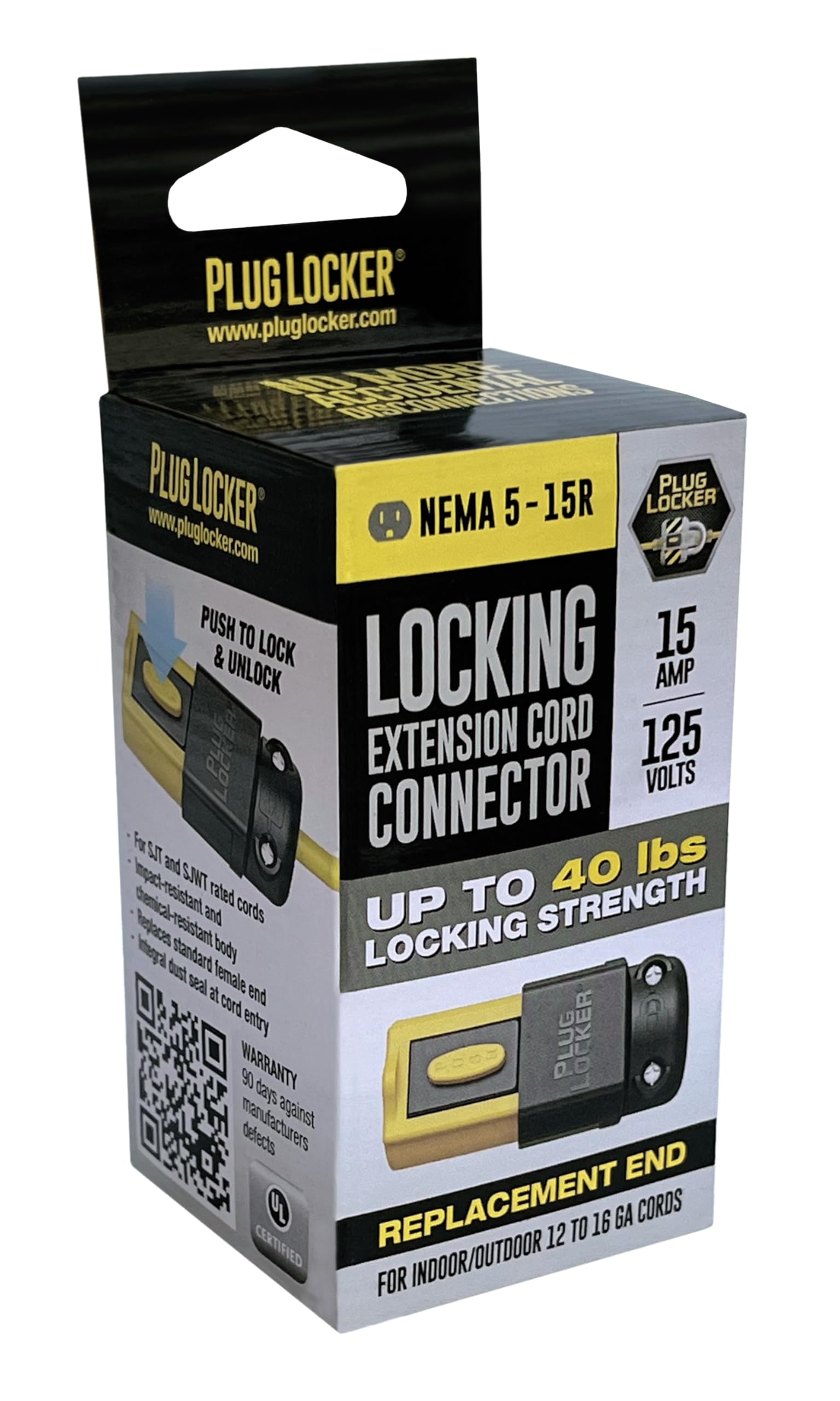PLUGLOCKER contractor-grade end replacement for reliable power connections