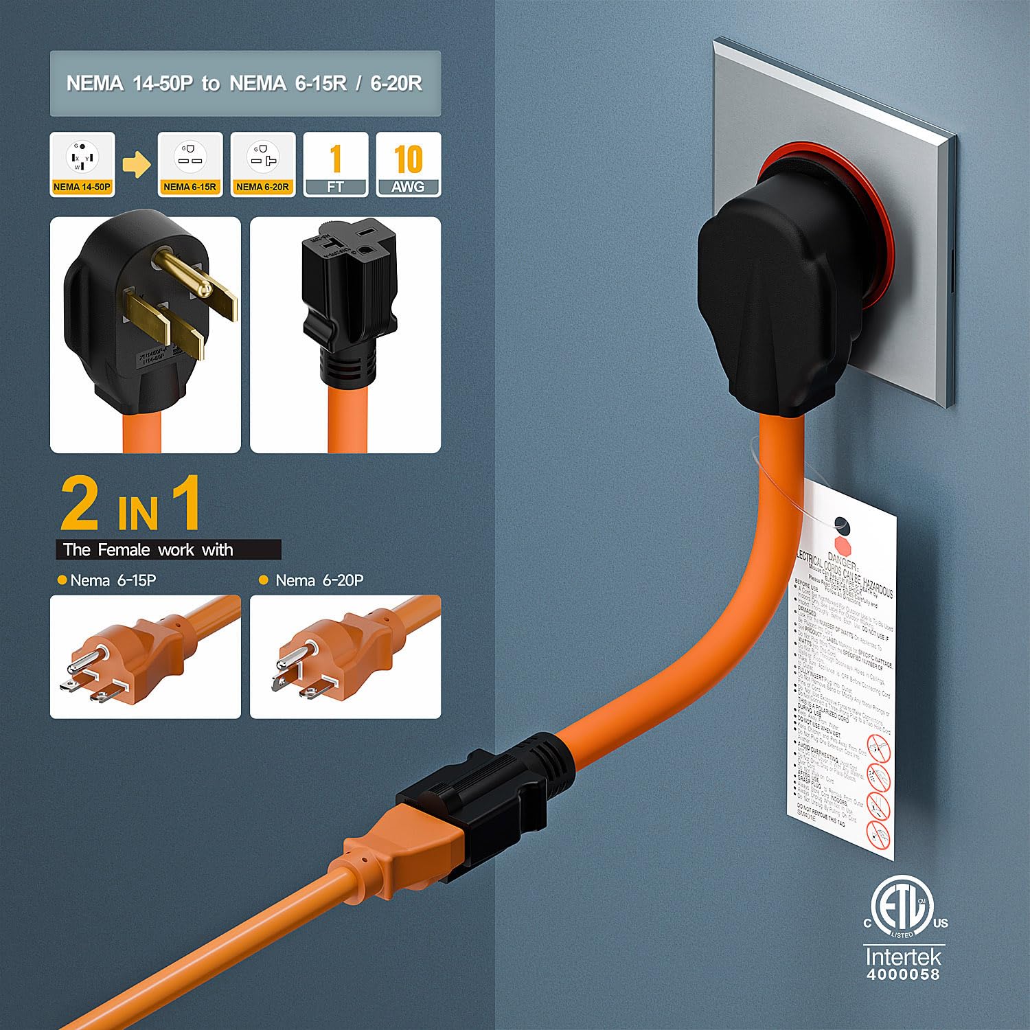 Plugrand outdoor-durable cord undergoing rugged testing visuals