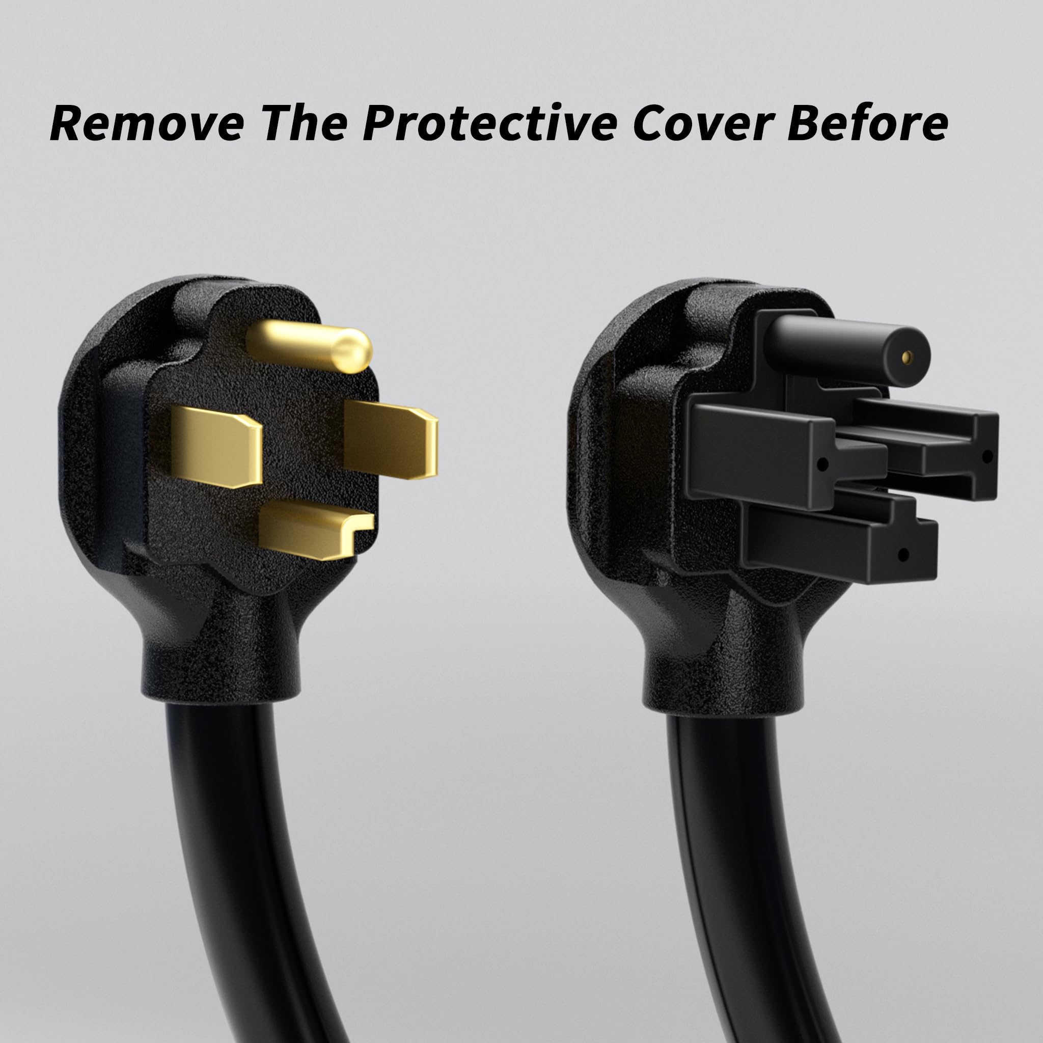 PlugSaf copper wiring provides reliable conductivity for consistent dryer performance.