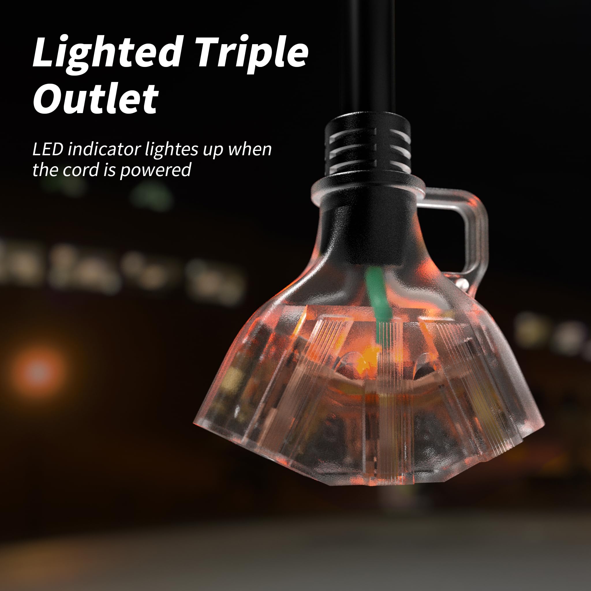 PlugSaf IP65 waterproof rating protects connections in harsh conditions