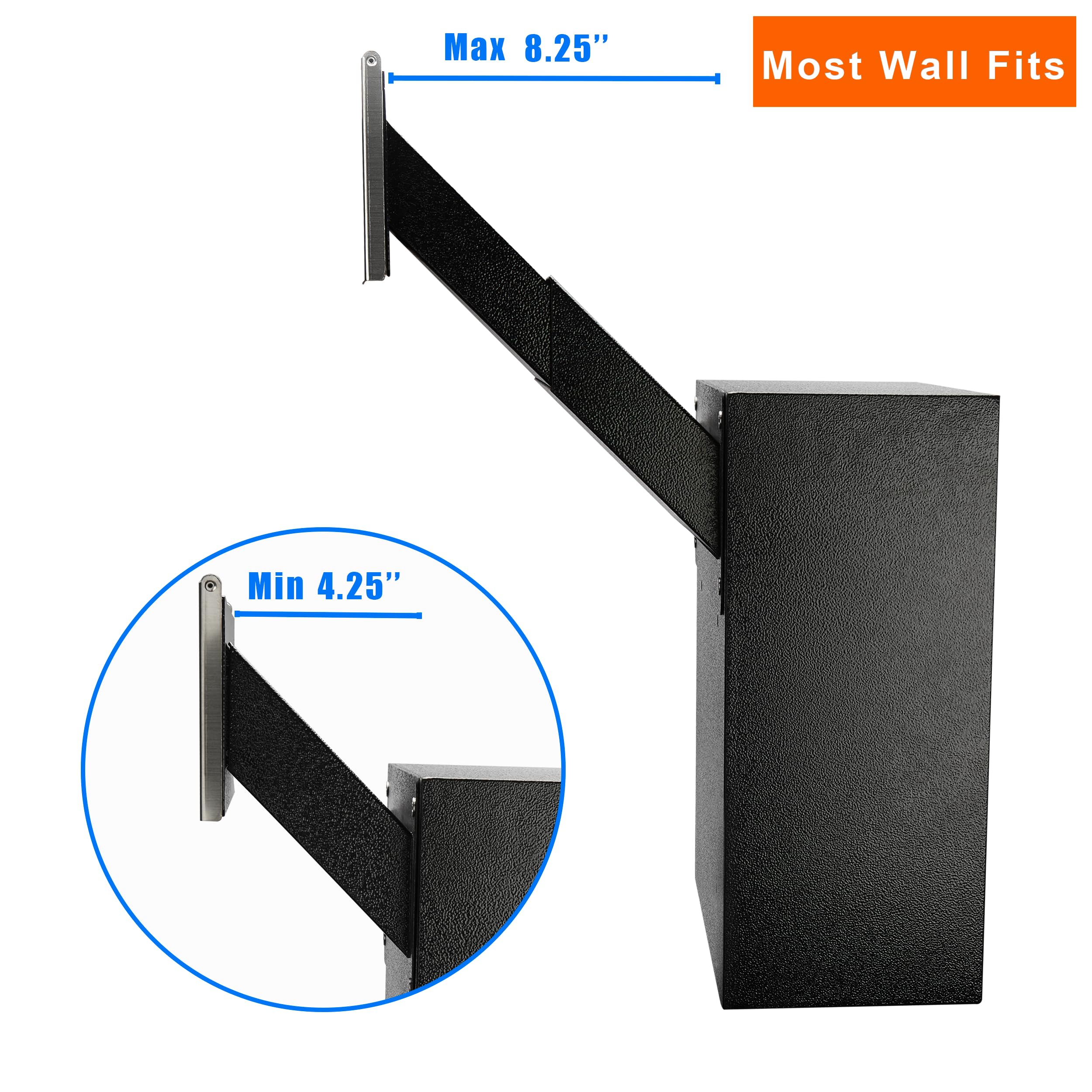 Plugsharge secure lock and anti-fishing panel protects deposits from tampering
