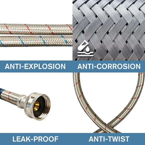 PLUMBINGMASTER EPDM inner pipe offers corrosion resistance.