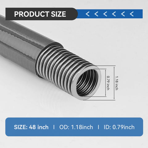 PLUMBINGMASTER exterior gas hose with PVC coating for outdoor use