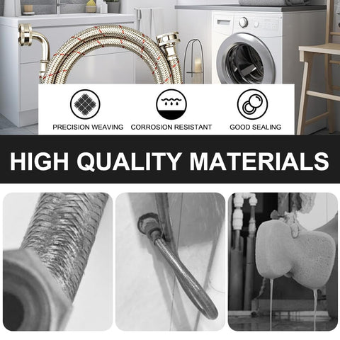 PLUMBINGMASTER widened 7-7mm inner diameter speeds water flow.