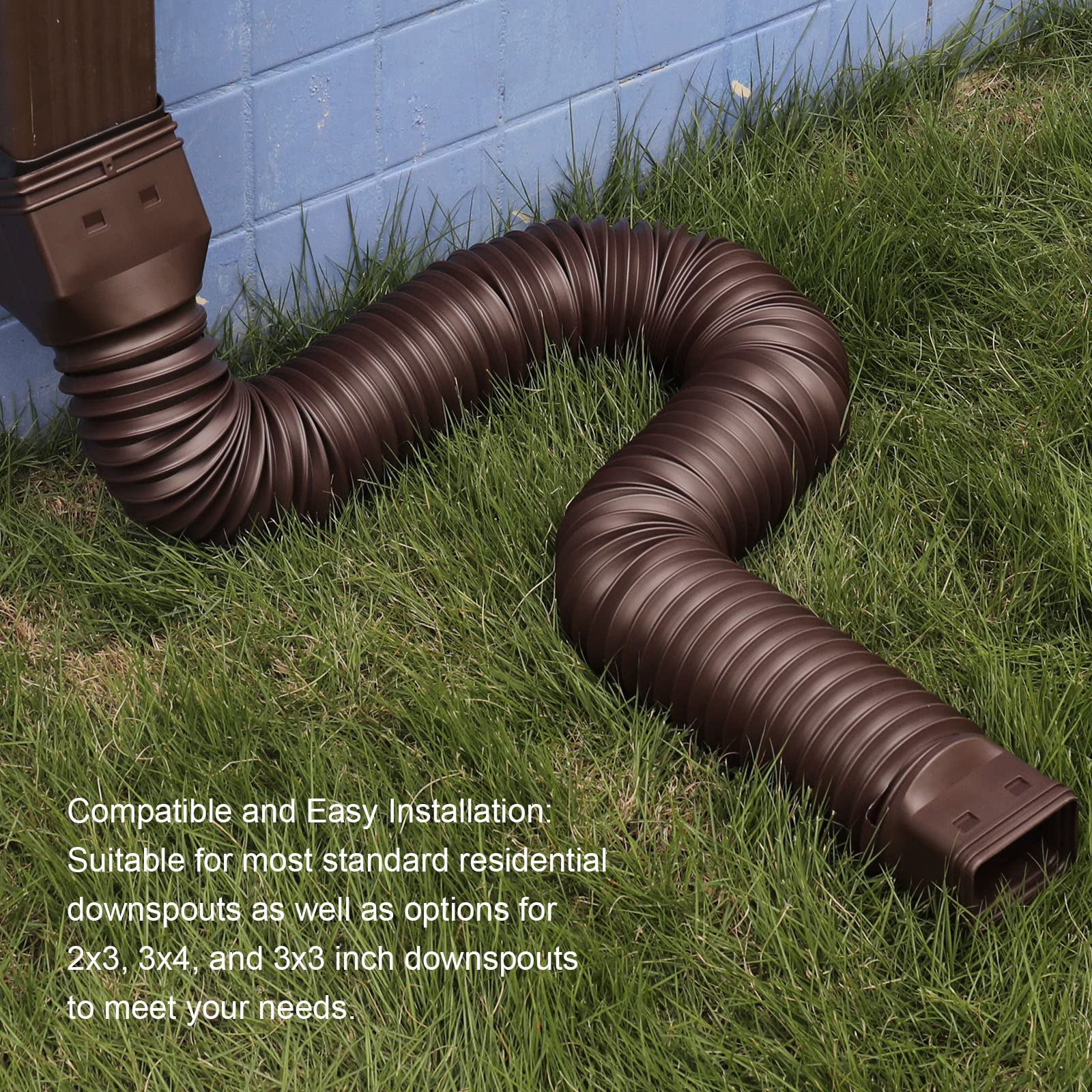 Plusgutter thickened PE material delivers durable performance in all weather