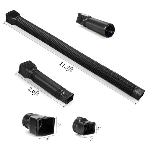 Plusgutter installation kit includes screws for stable mounting.