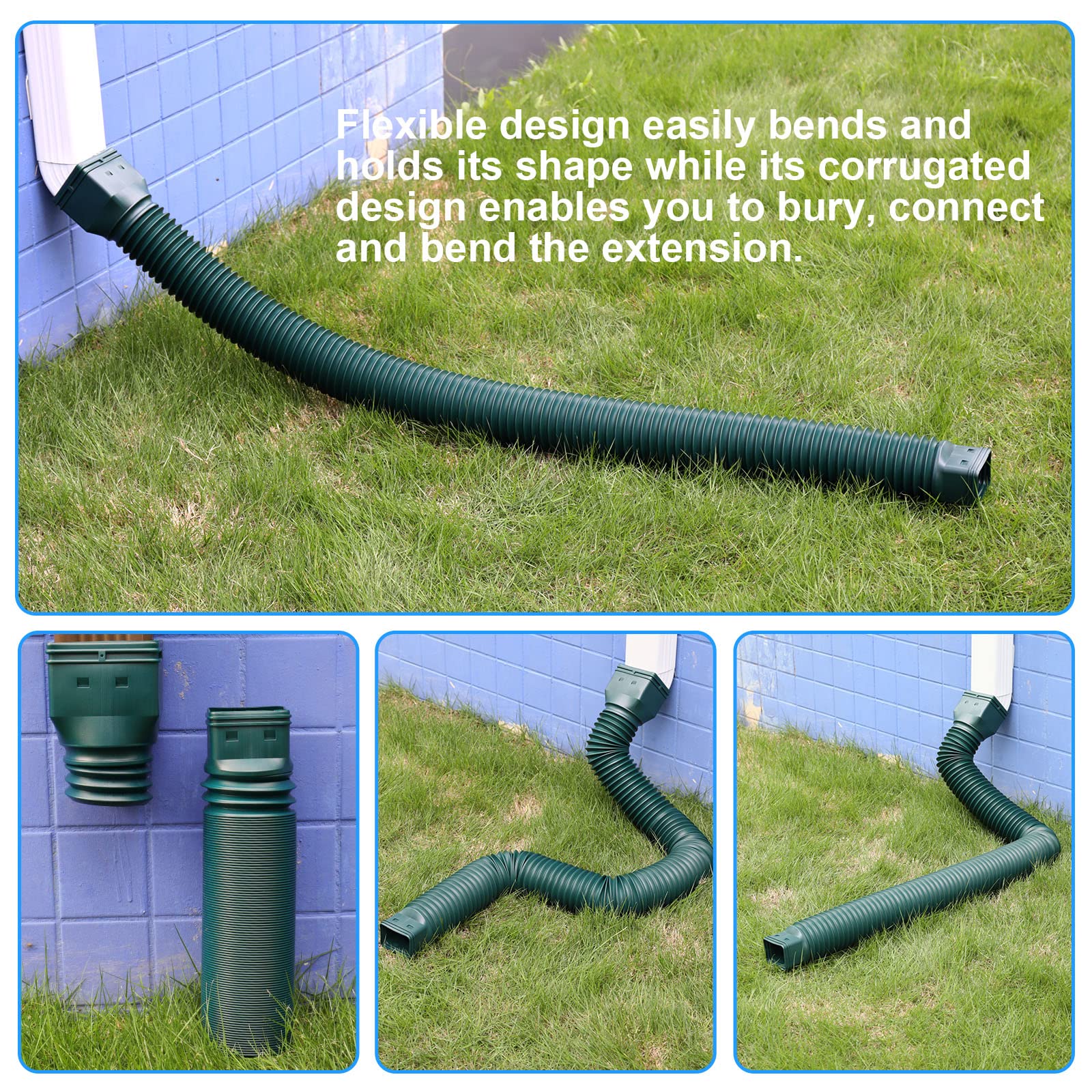 Plusgutter extendable downspout stays resilient against weather