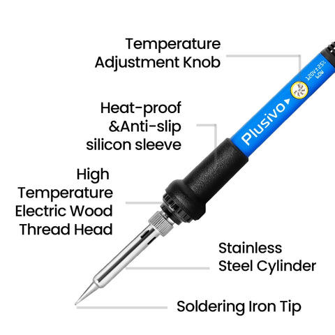 Plusivo solder wire and paste supporting reliable joints and clean flow