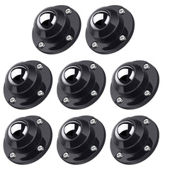 PlusRoc eight-pack caster wheels, 1-inch size for easy furniture mobility.