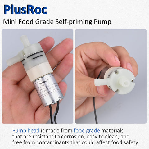 PlusRoc self-priming pump enables easy setup for coffee machines.