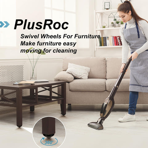 Versatile use on furniture, storage bins, and small appliances.
