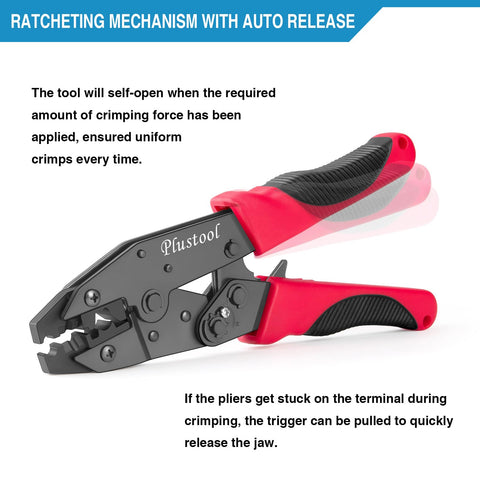 Built in quick release lever on Plustool enables easy jaw positioning during use.