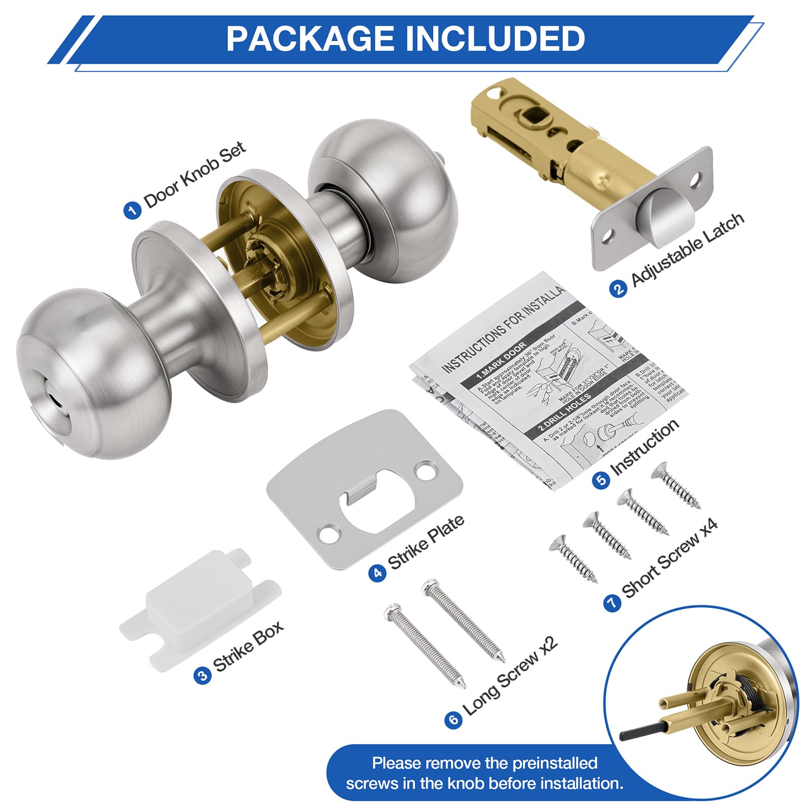 Plustool six-pack packaging protects knobs during transit.