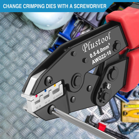 Plustool quick-release lever eases jaw opening
