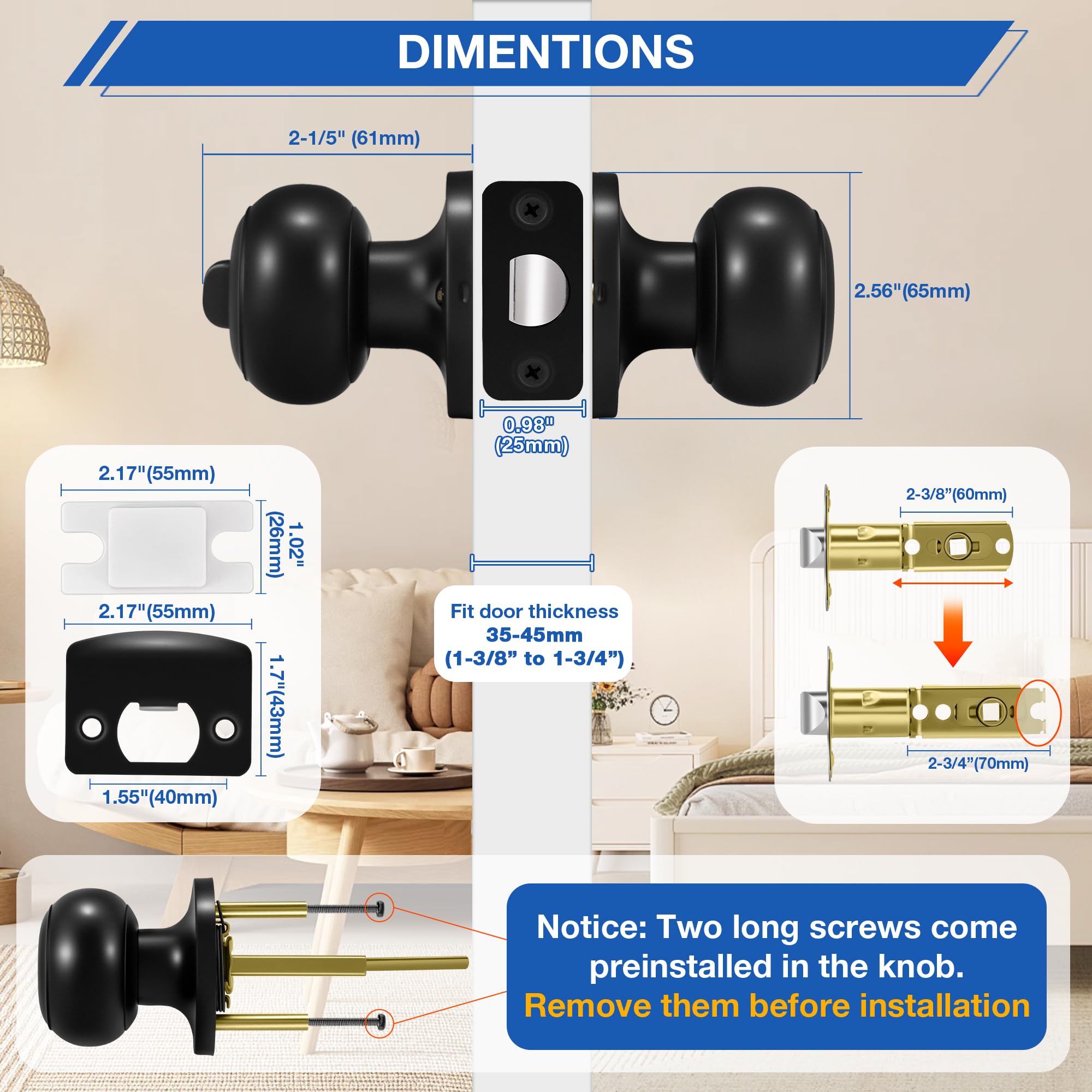 Plustool reversible knob demonstrates left and right handed compatibility