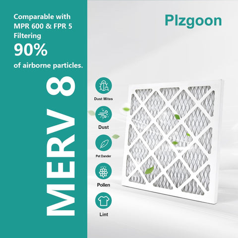 Plzgoon easy-install 10x10x1 filter simplifies replacement