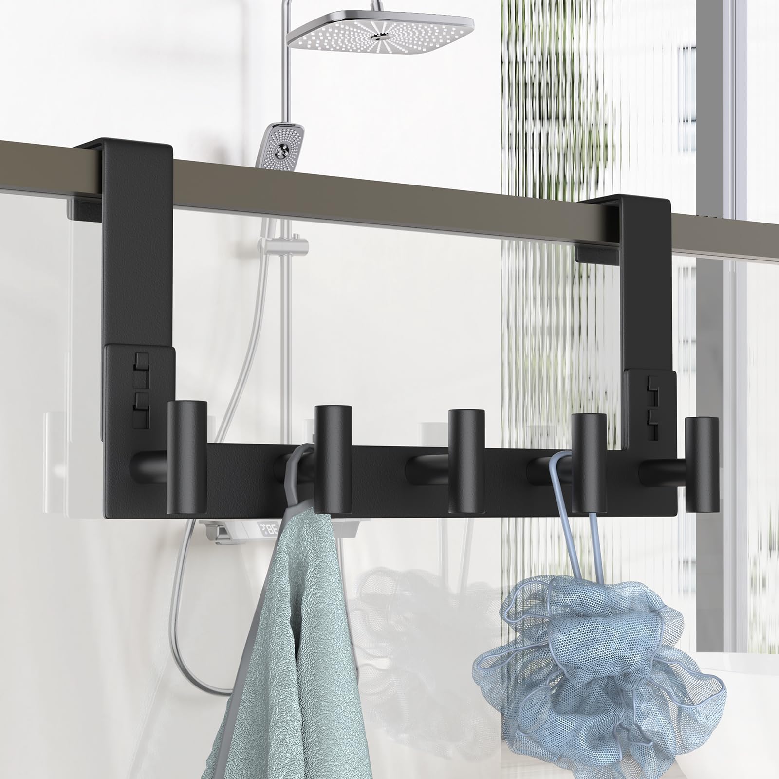 PMMASTO curved T-shaped-hook-design protects fabrics from snagging.
