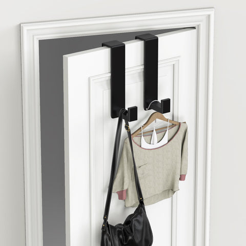 PMMASTO matte black hook adds discreet, versatile storage in any room.