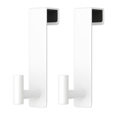 PMMASTO over-the-door hook on a 1-3/4 inch door supports towels and light items