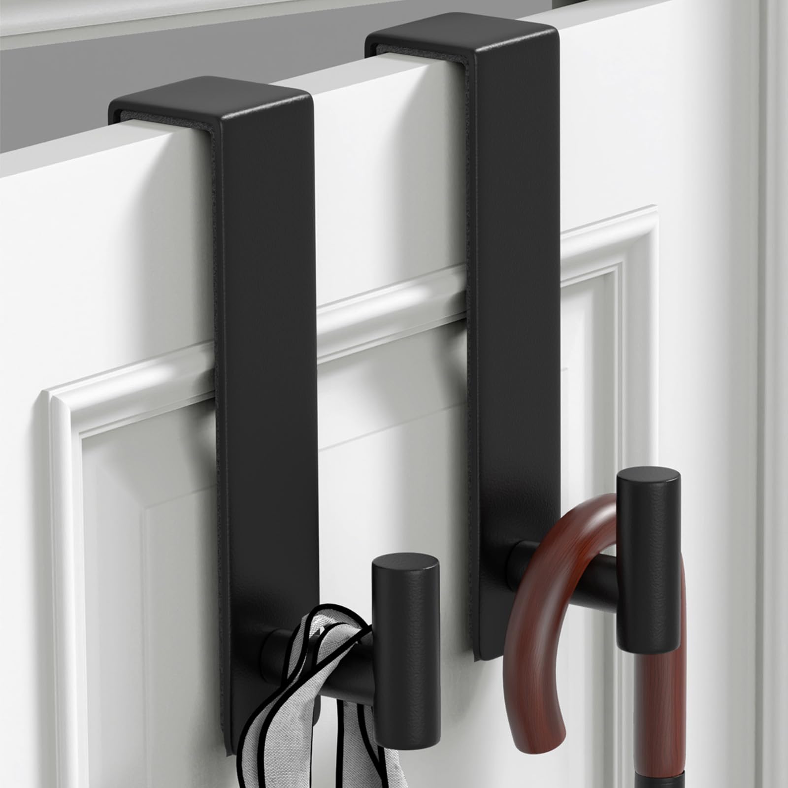 PMMASTO door hook side view showing rustproof steel design for humid spaces.