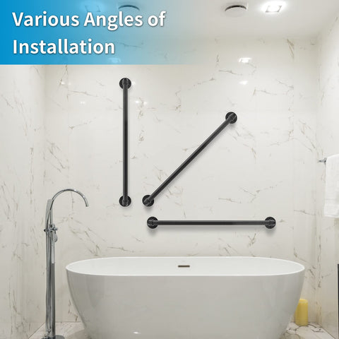 PNBO indoor/outdoor installation of wall-mounted handrail