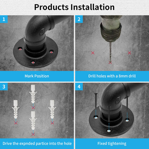 PNBO handrail doubles as towel or clothes hanger when not in use