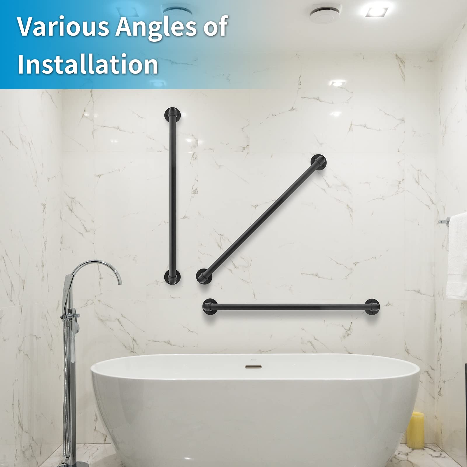 PNBO wall mount handrail suitable for indoor and outdoor stairways