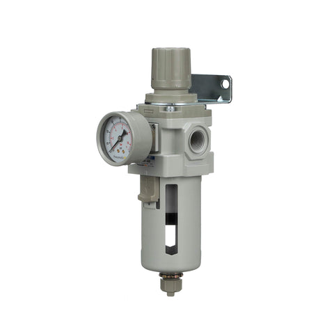 PneumaticPlus SAW400-N04BG poly bowl with guard ensuring safe filtration